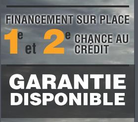 Financement et garantie disponible chez Elegance Autos